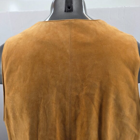 Willis & Geiger Outfitters Mens Vest Suede Leather Jacket Classic Western XL T - Picture 3 of 12